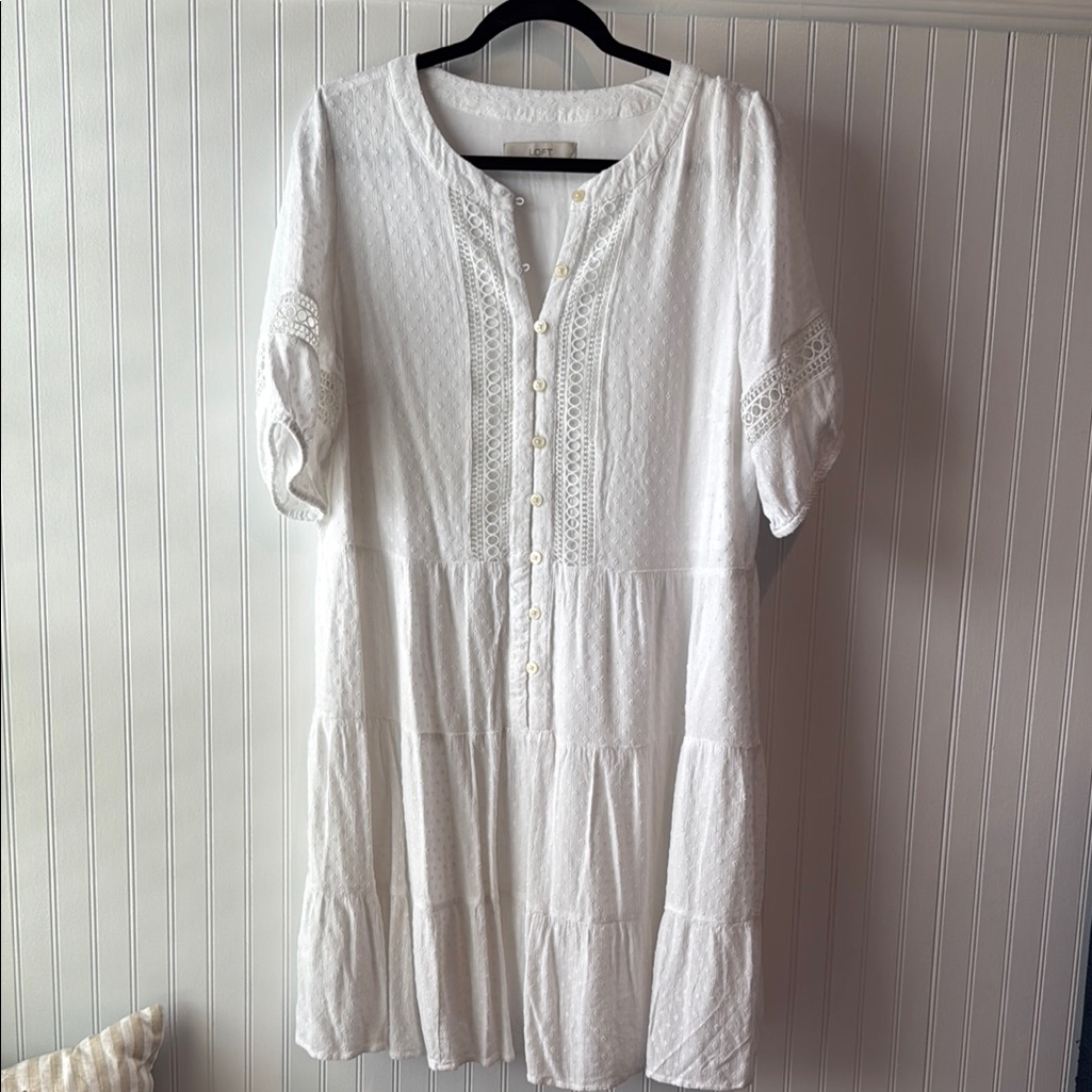 Loft Hire Tiered Dress